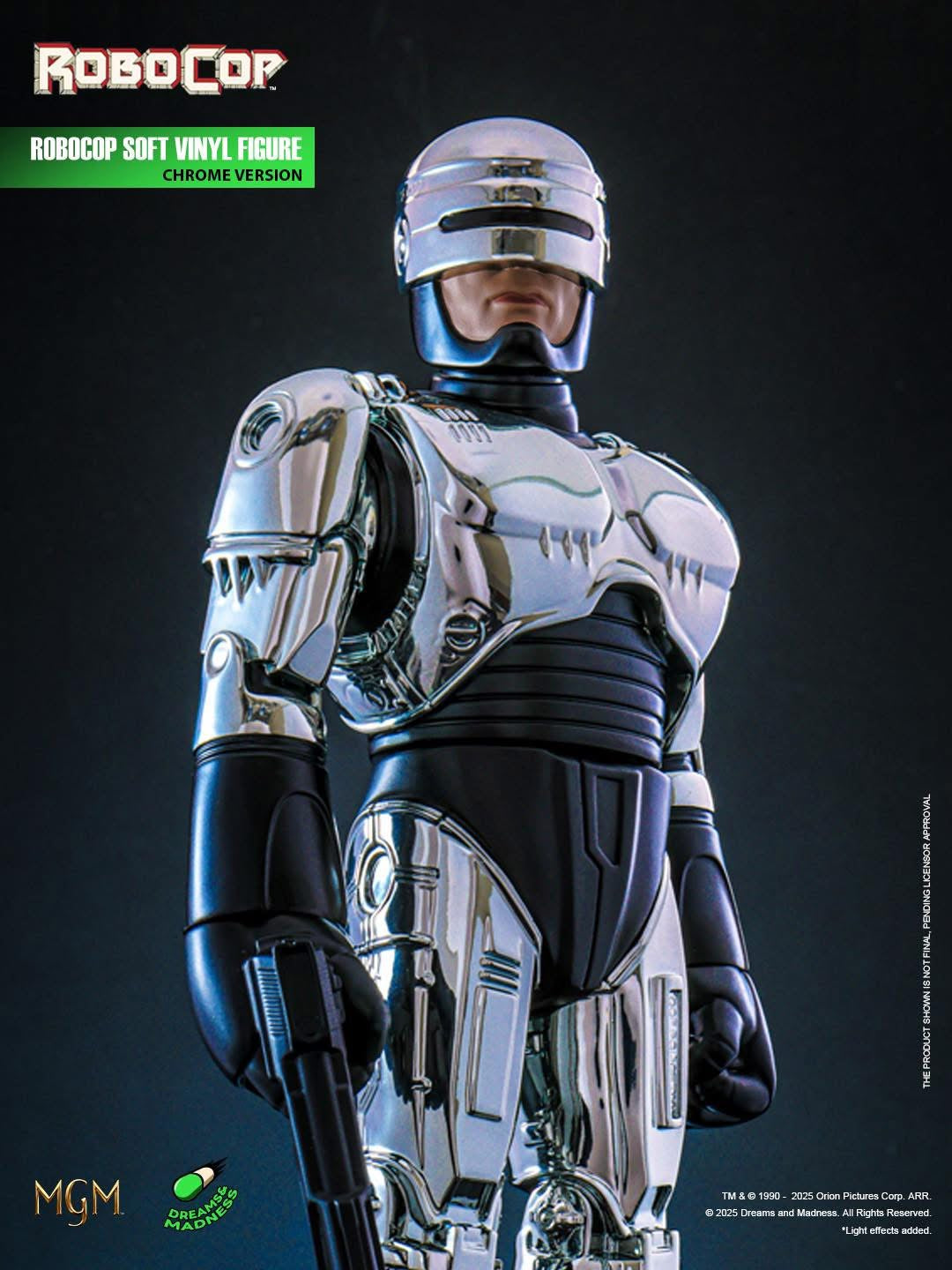(Pre-Order) Dreamsandmadness Robocop2 Chrome Ver.