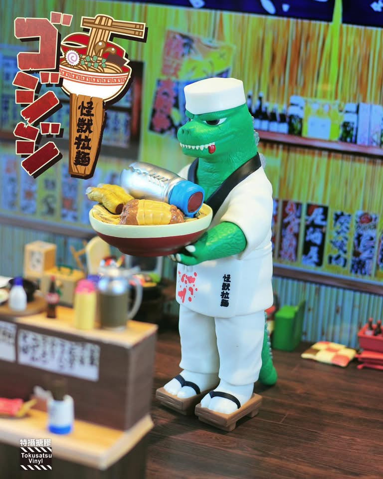 BLACKSEED GOODZILA 哥吉吉怪獸拉麵