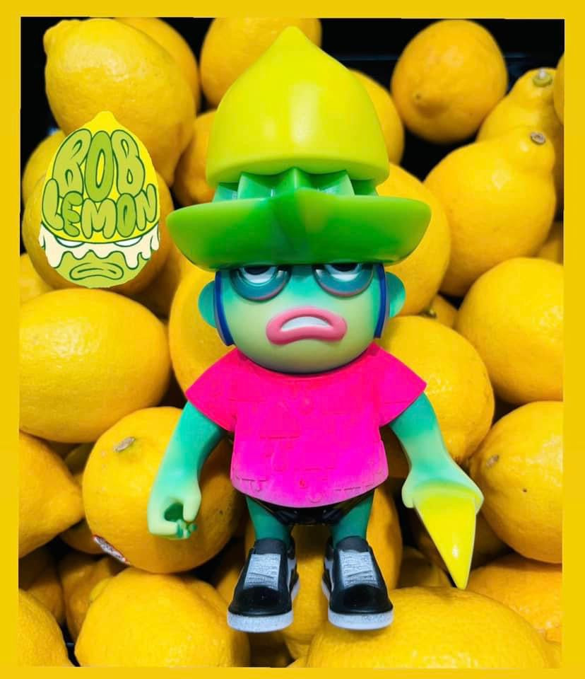 EMERGENCY TOYS BOB LEMON (檸檬人)Pink Lemon 🩷 原作版