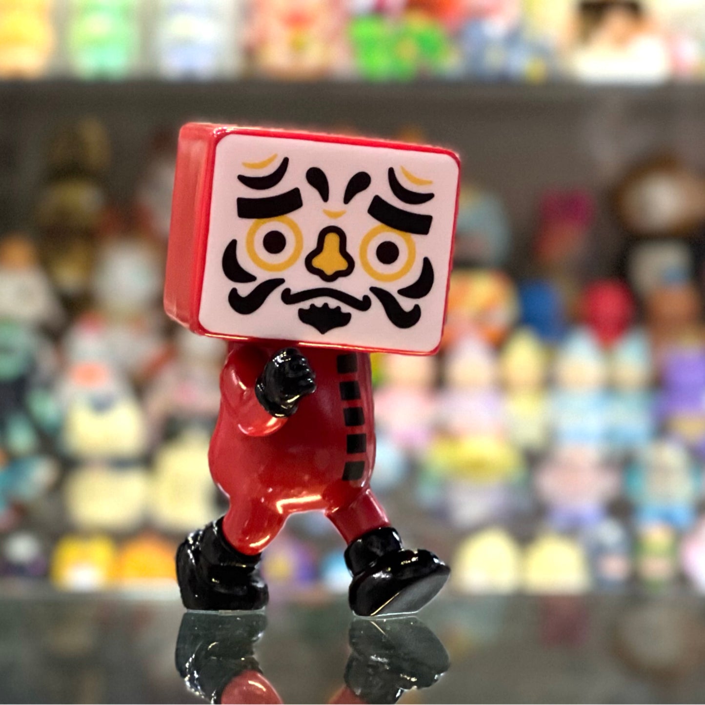 DEVILROBOTS RUNNING TO-FU DARUMA RED