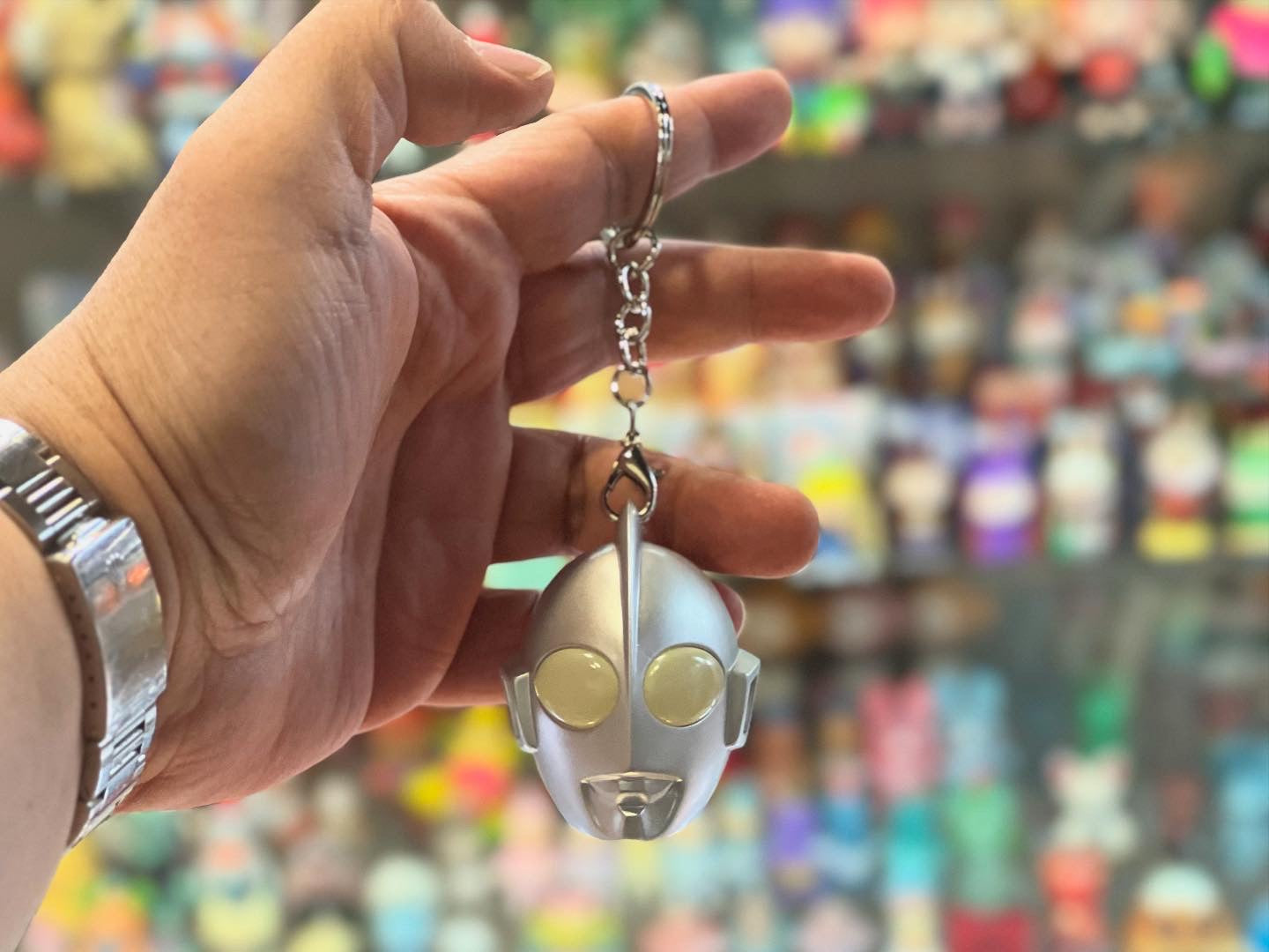 IN TOY ULTRAMAN HEAD KEYRING