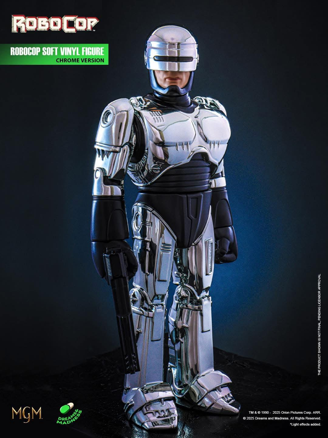 (Pre-Order) Dreamsandmadness Robocop2 Chrome Ver.