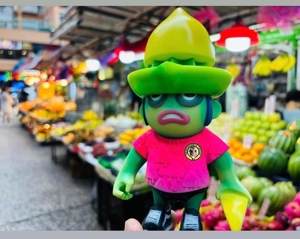 EMERGENCY TOYS BOB LEMON (檸檬人)Pink Lemon 🩷 原作版