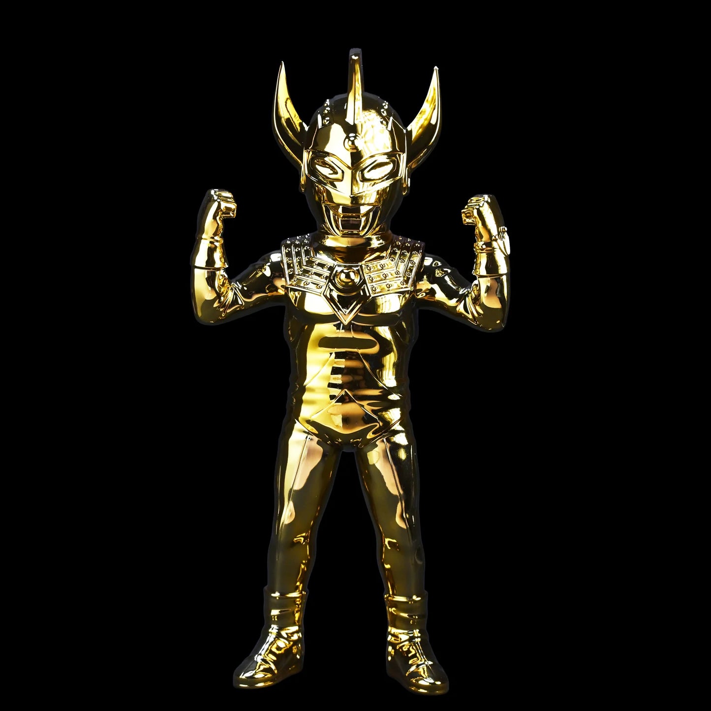 PLANET-X ULTRAMAN TARO Gold Chrome Ultra Dynamite Pose Version