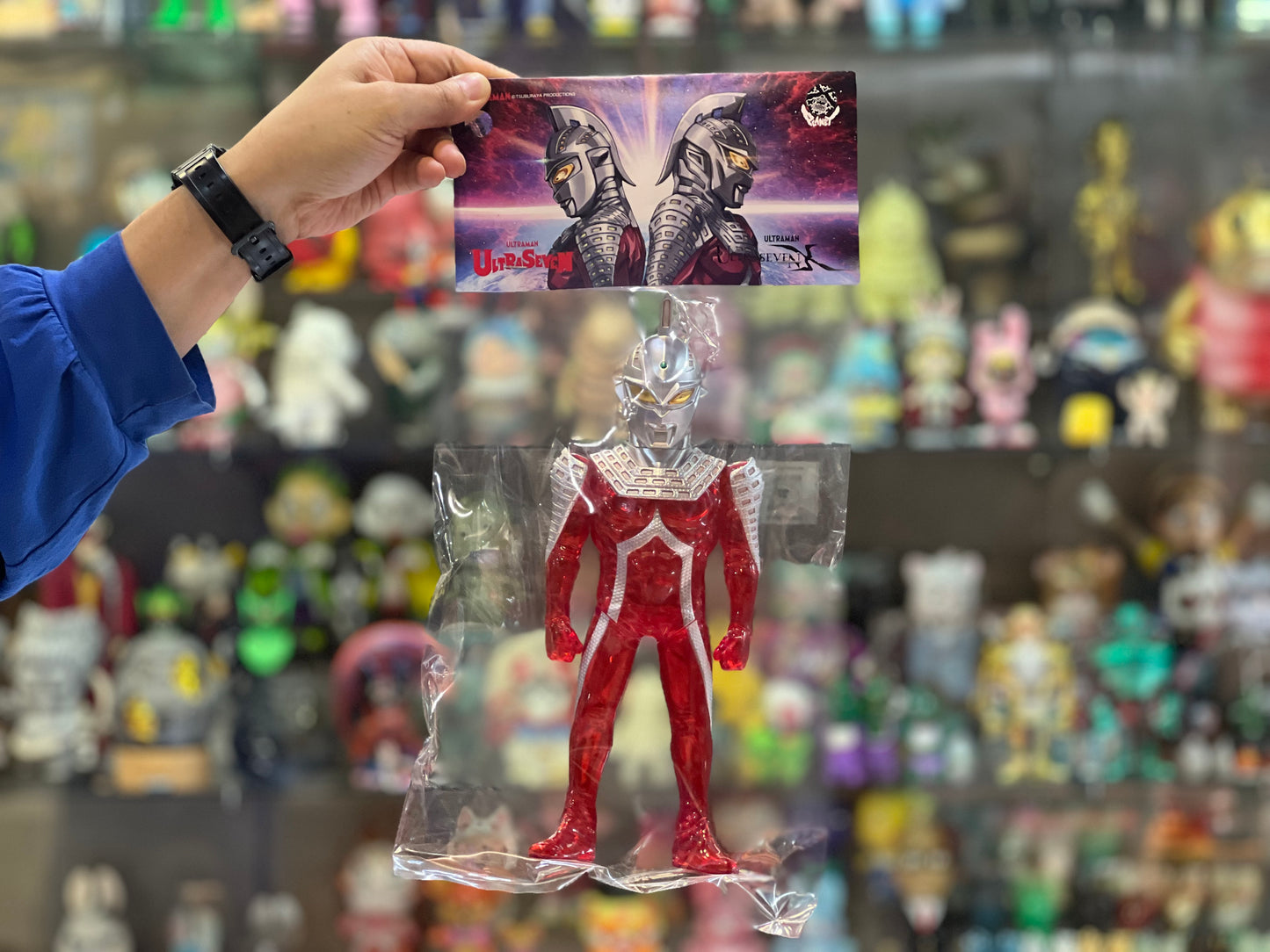 PLANET-X ULTRAMAN SEVEN clear red edition