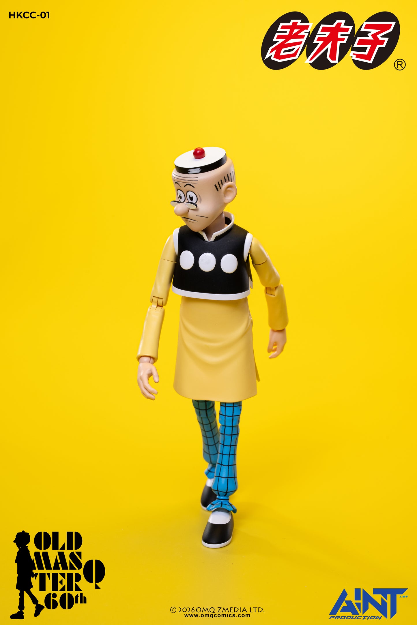 (Pre-order) AINT 老夫子 60週年紀念版可動人偶