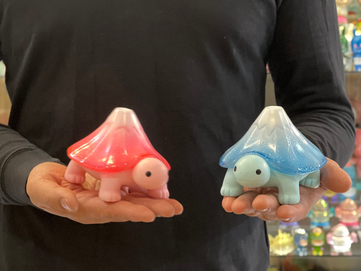 noid design RAKU TURTOISE 楽亀 Pink