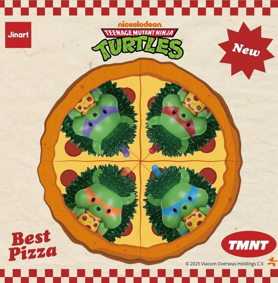 Jinart TMNT x 榴槤刺蝟