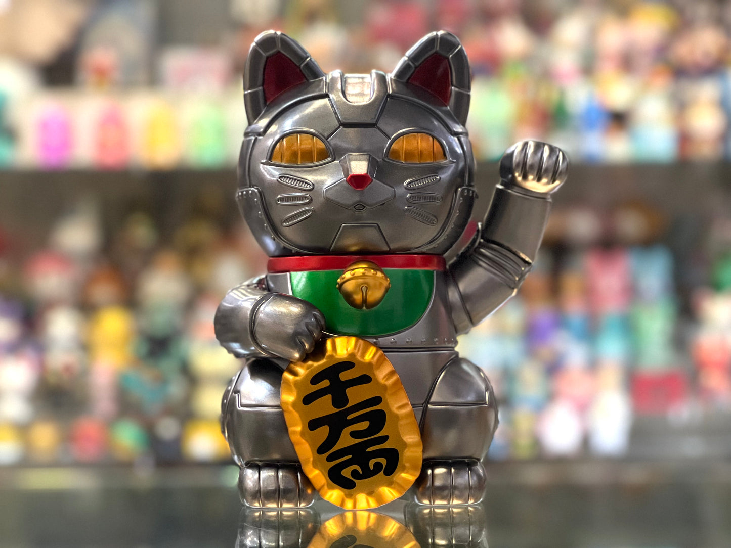 Soft Steel toys 機械招き猫