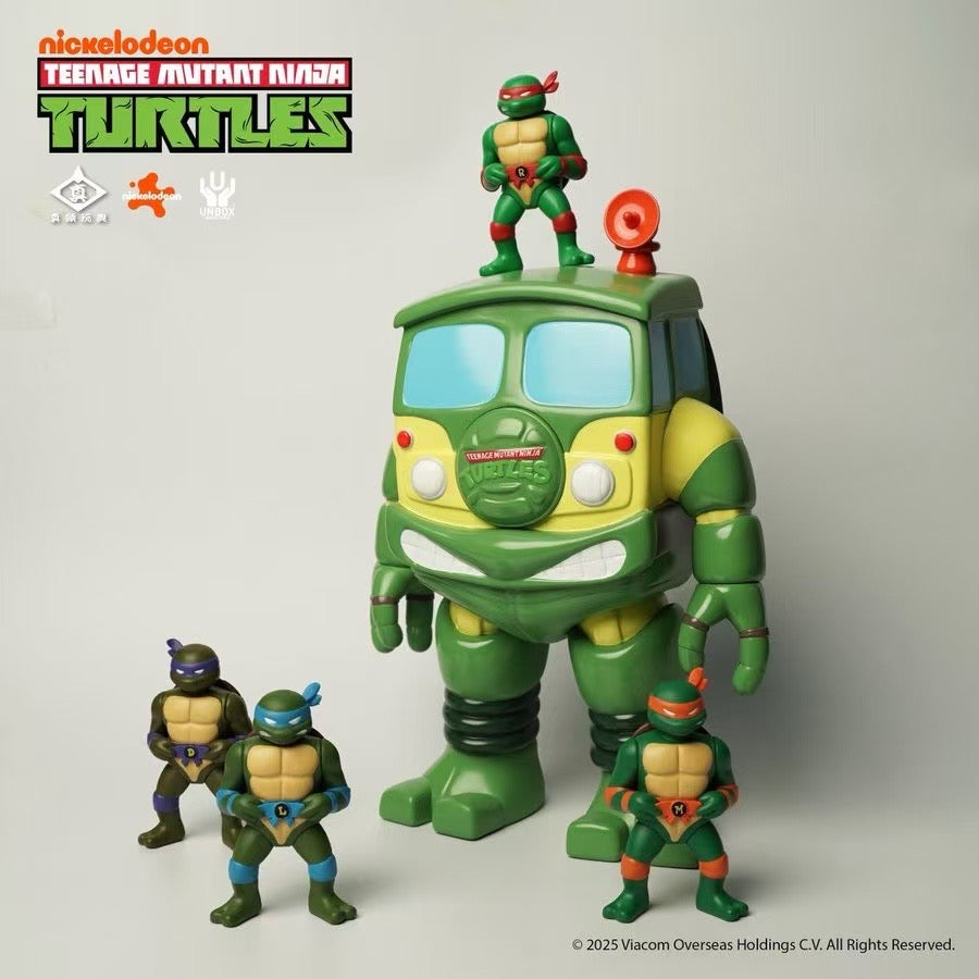 真頭玩具（リアルヘッド）× UNBOX Industries TMNT TURTLES WALKER WAGON V2