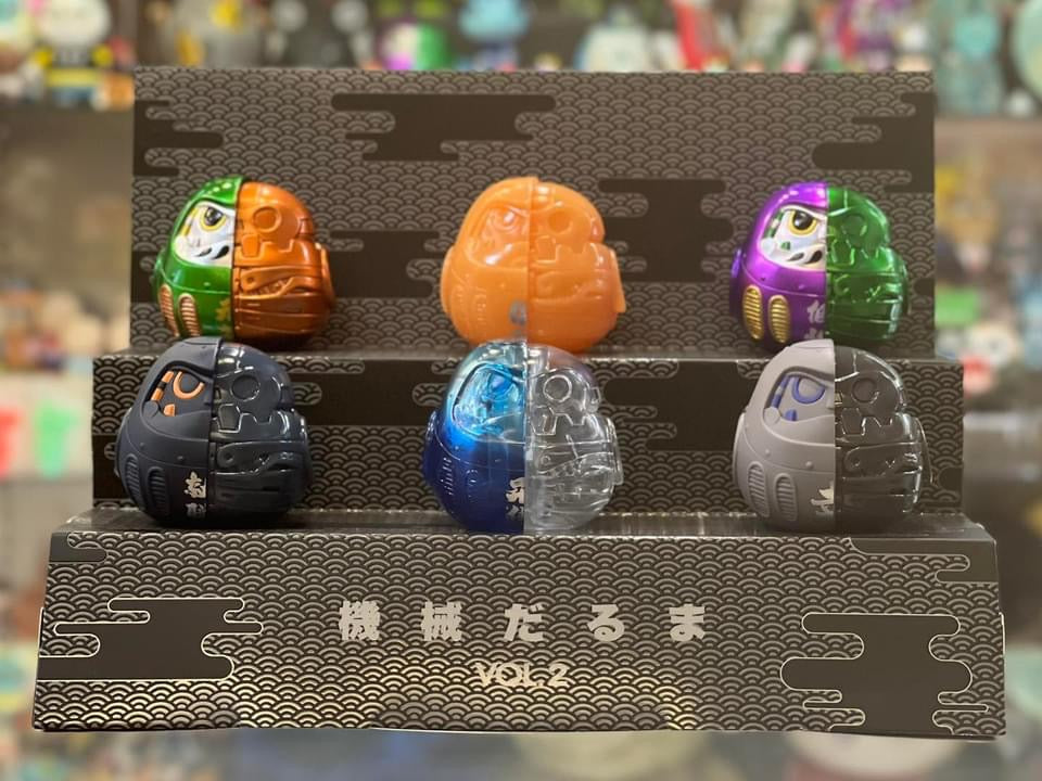 Soft Steel Toys Iron Daruma MINI Vol. 2 blind box