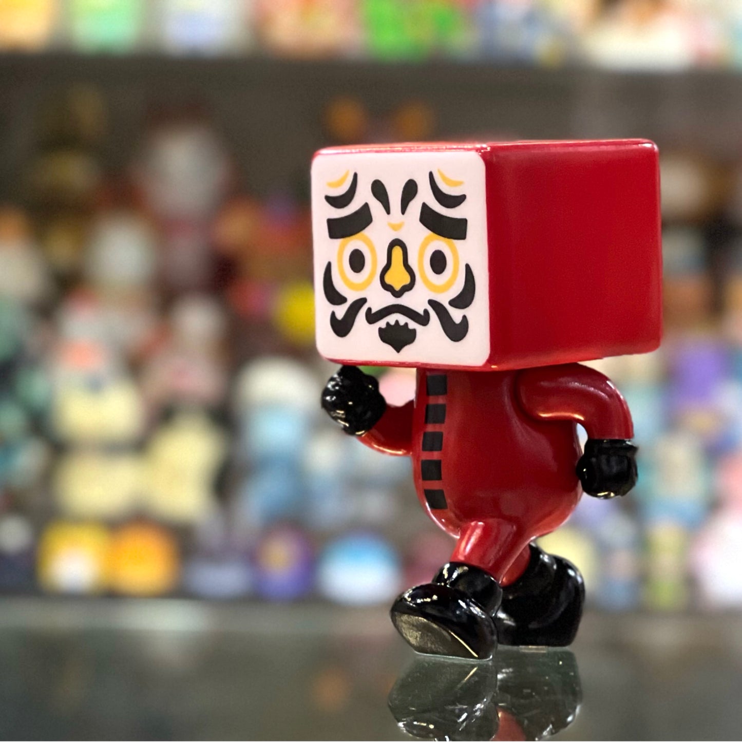 DEVILROBOTS RUNNING TO-FU DARUMA RED