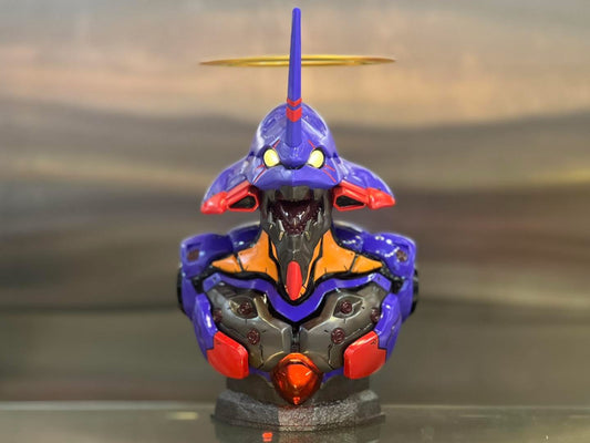 (Pre-order) Mechnoiz Toys EVANGELION TEST TYPE-01 PSEUDO-EVOLUTION SOFTVINYL BUST