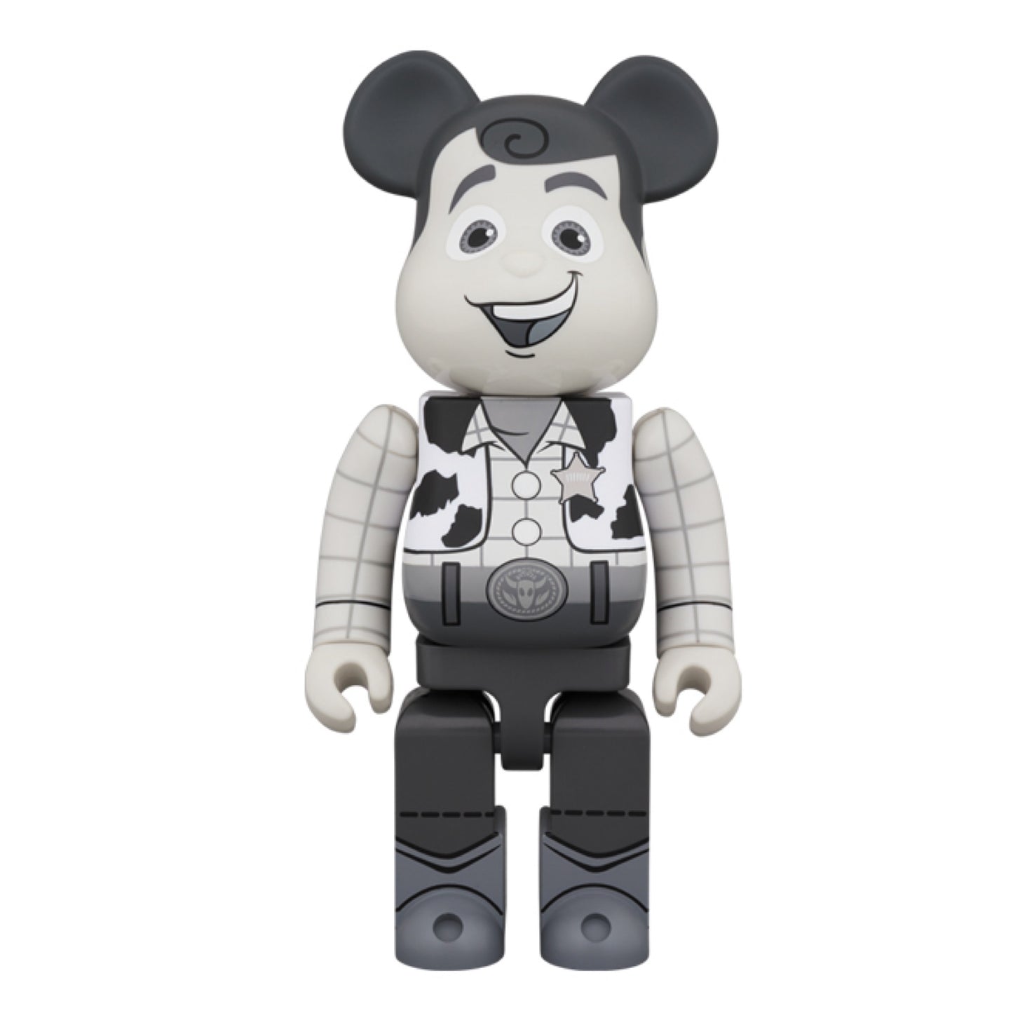 Medicom toy Bearbrick 400% Woody B & W