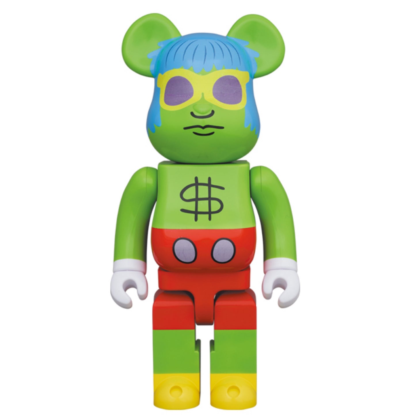 MEDICOM TOY BEARBRICK 400% Keith Haring Andy Mouse