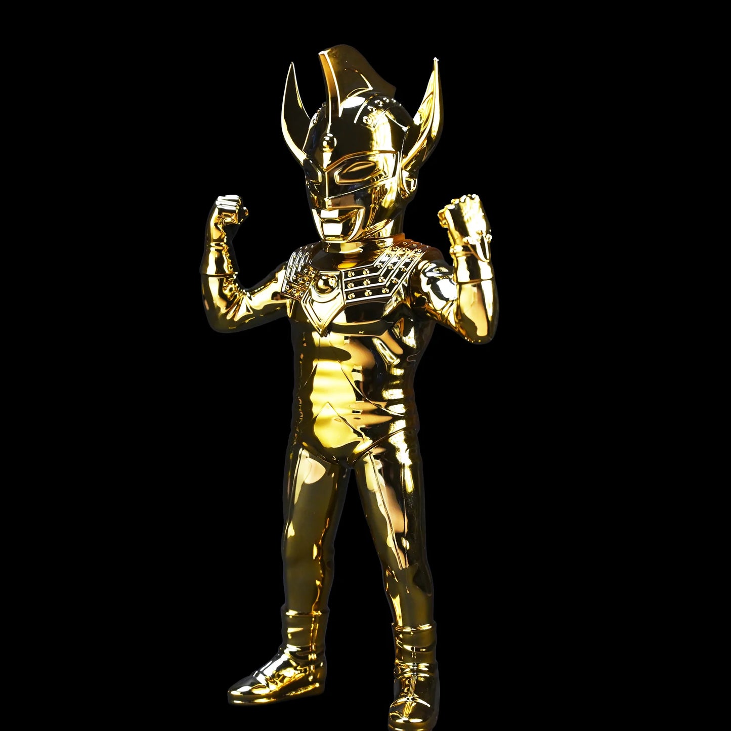 PLANET-X ULTRAMAN TARO Gold Chrome Ultra Dynamite Pose Version