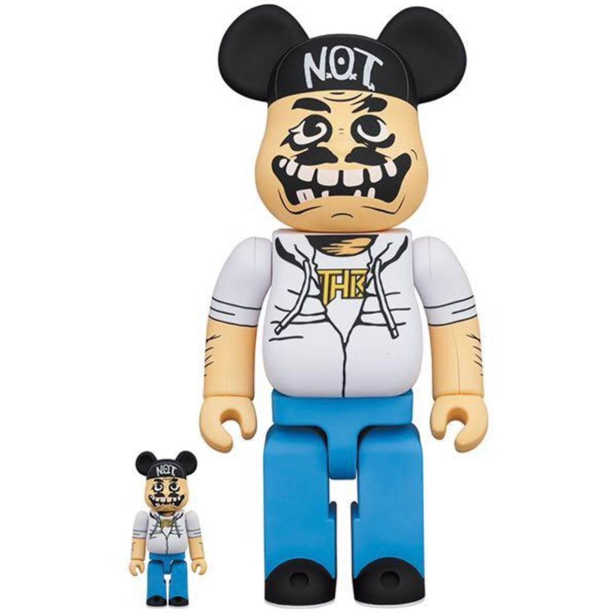 MEDICOM TOY BEARBRICK 100+400% ANTHRAX NOTMAN