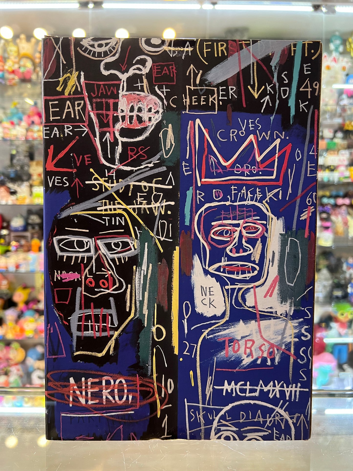 MEDICOM TOY BEARBRICK 100+400% JEAN MICHEL BASQUIAT #7