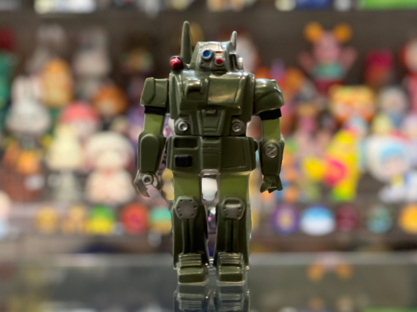 Zero soft vinyl Mecha Attacker AT-01 Army green