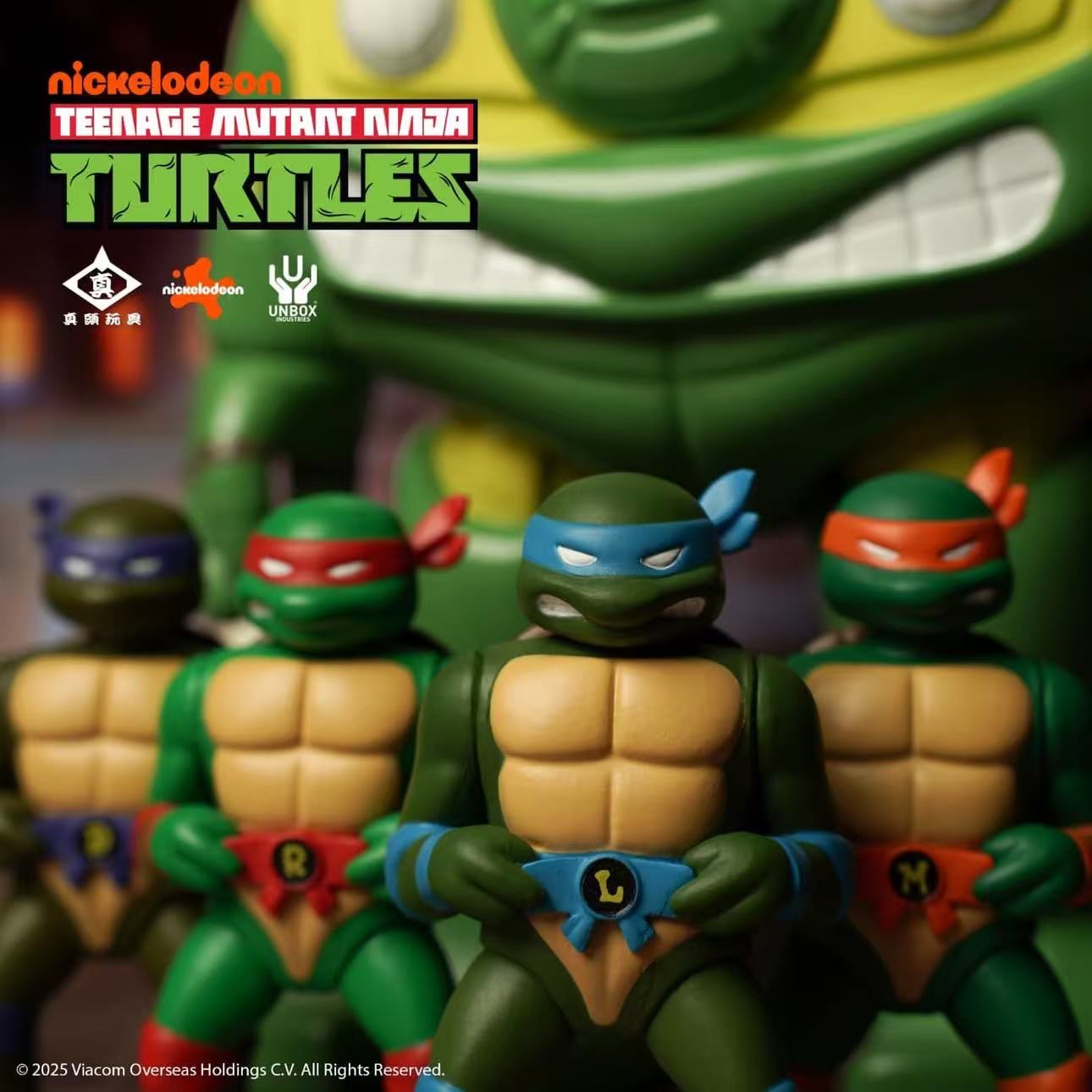 真頭玩具（リアルヘッド) x Unbox Industries TEENAGE MUTANT NINJA TURTLES