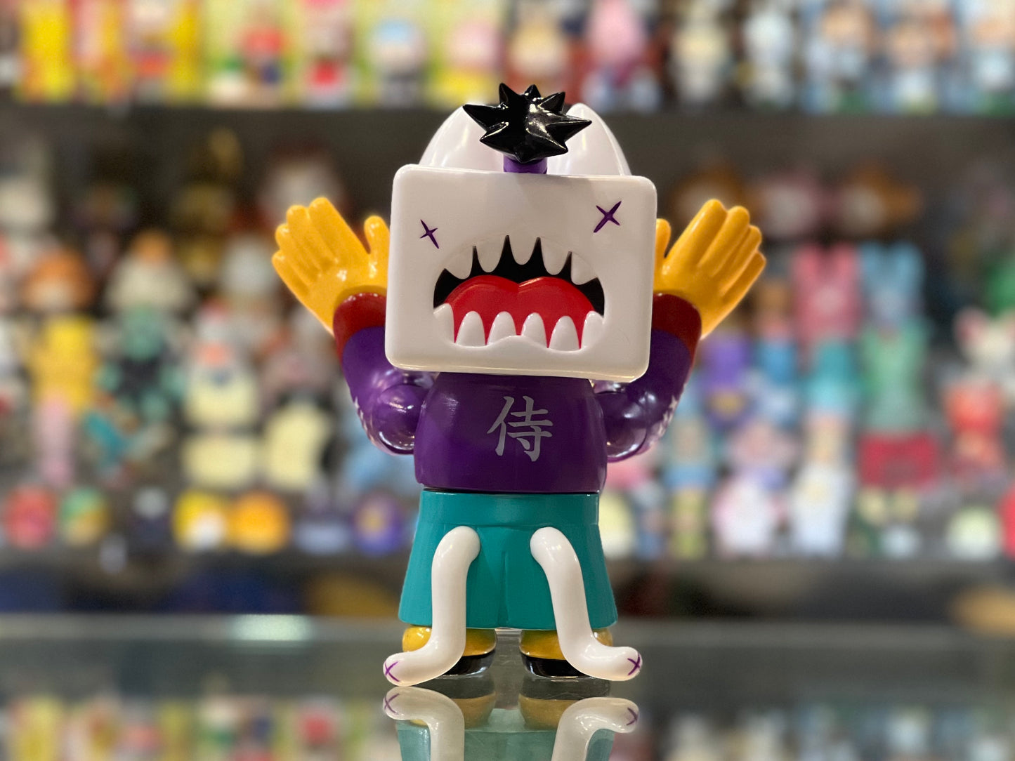 DEVILROBOT x GRAPE BRAIN To-Fo Samurai Nigiri Purple Ver.