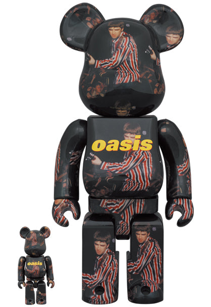 MEDICOM TOY BEARBRICK 100+400% OASIS NOEL GALLAGHER