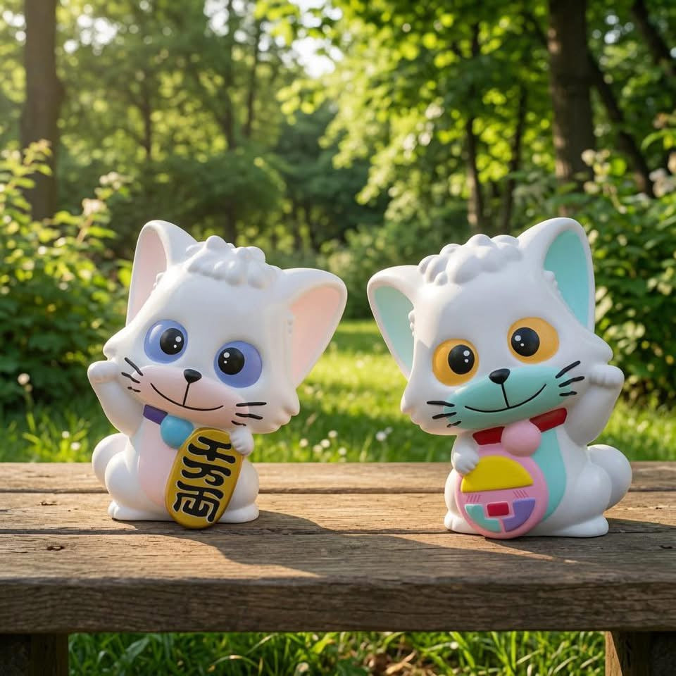 Unbox Industries Posi & Nega Maneki-Neko