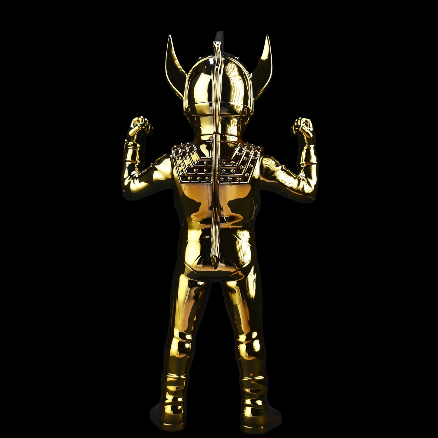 PLANET-X ULTRAMAN TARO Gold Chrome Ultra Dynamite Pose Version