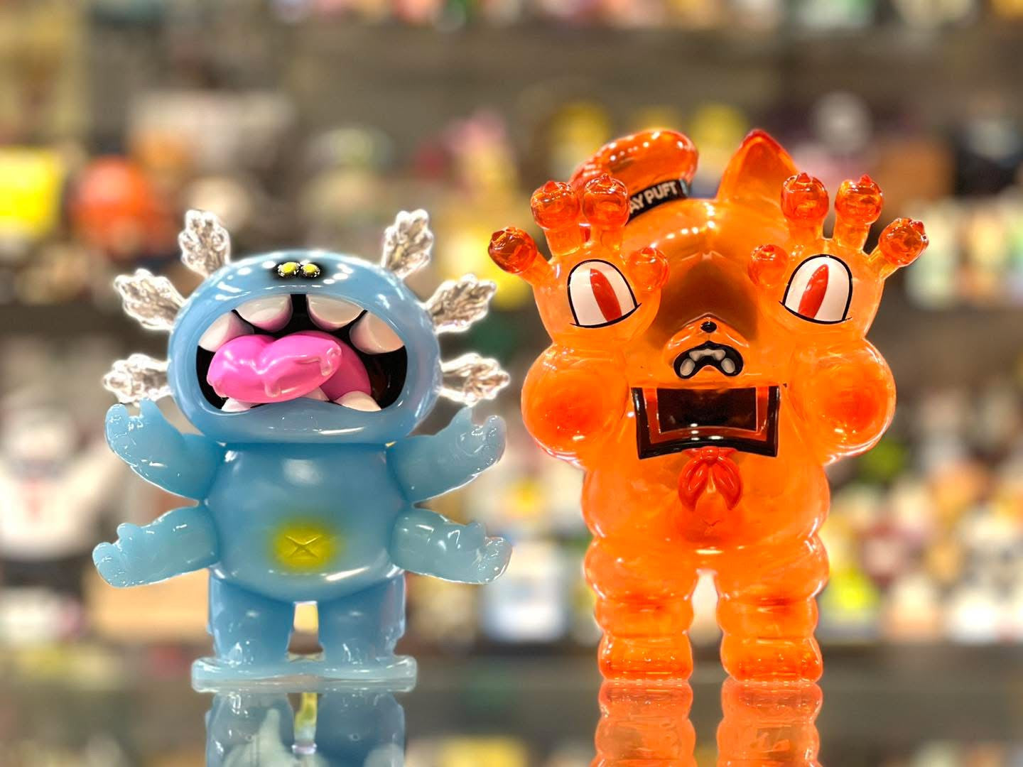 Unbox Industries GRAPE BRAIN x GHOSTBUSTER ONIGIRI & MACARONI ORANGE & BLUE