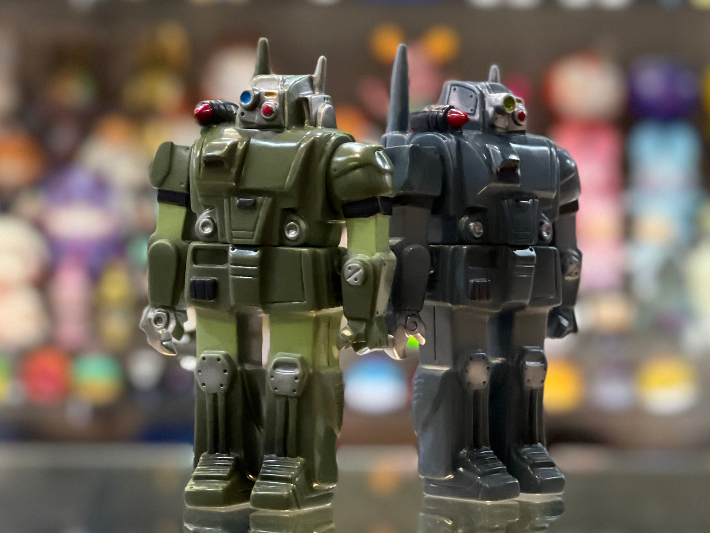 Zero soft vinyl Mecha Attacker AT-01 Army green