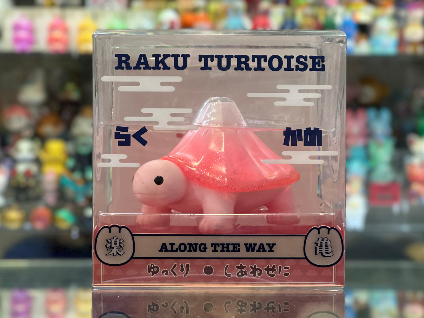 noid design RAKU TURTOISE 楽亀 Pink