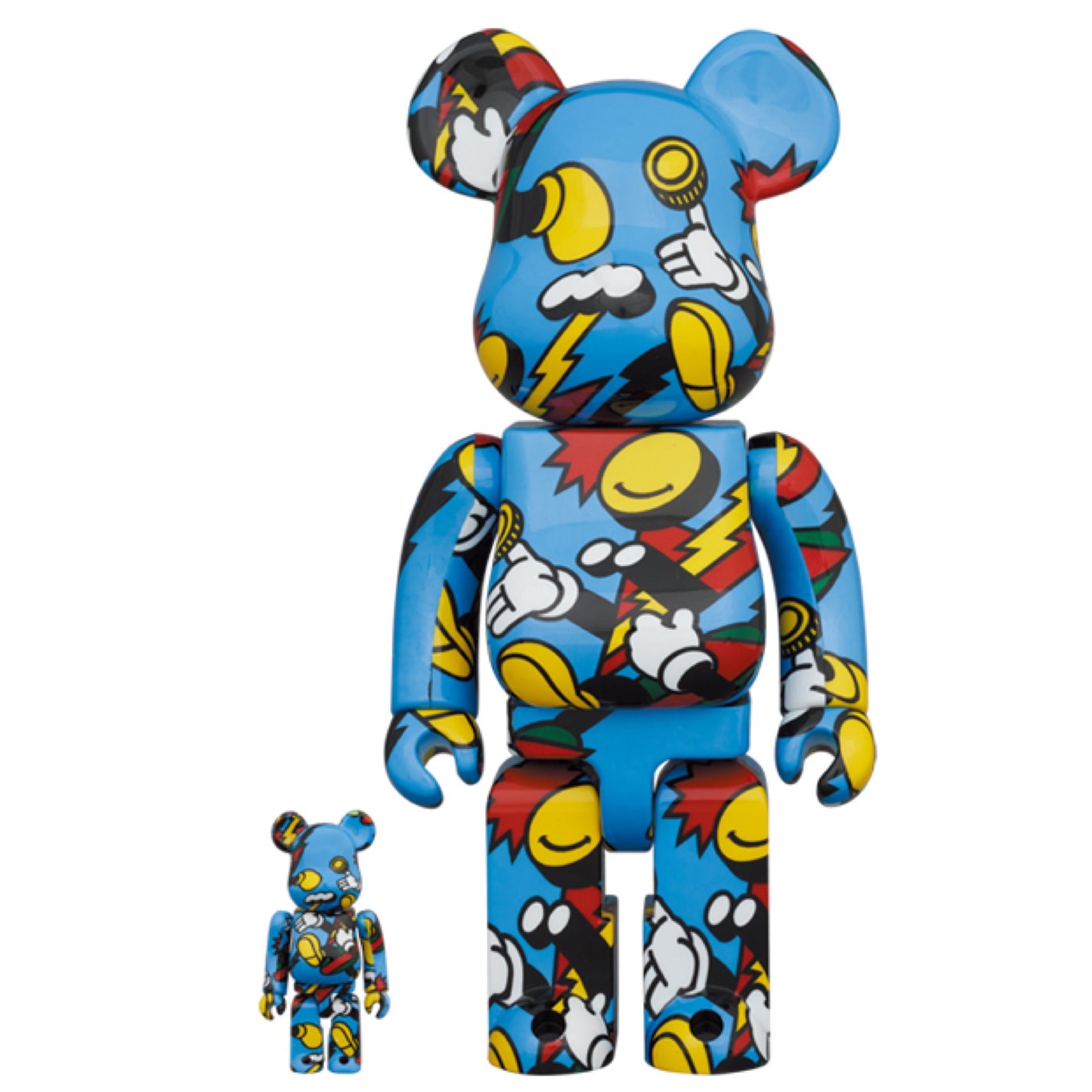 MEDICOM TOY BEARBRICK 100+400% GRAFFLEX ARTS