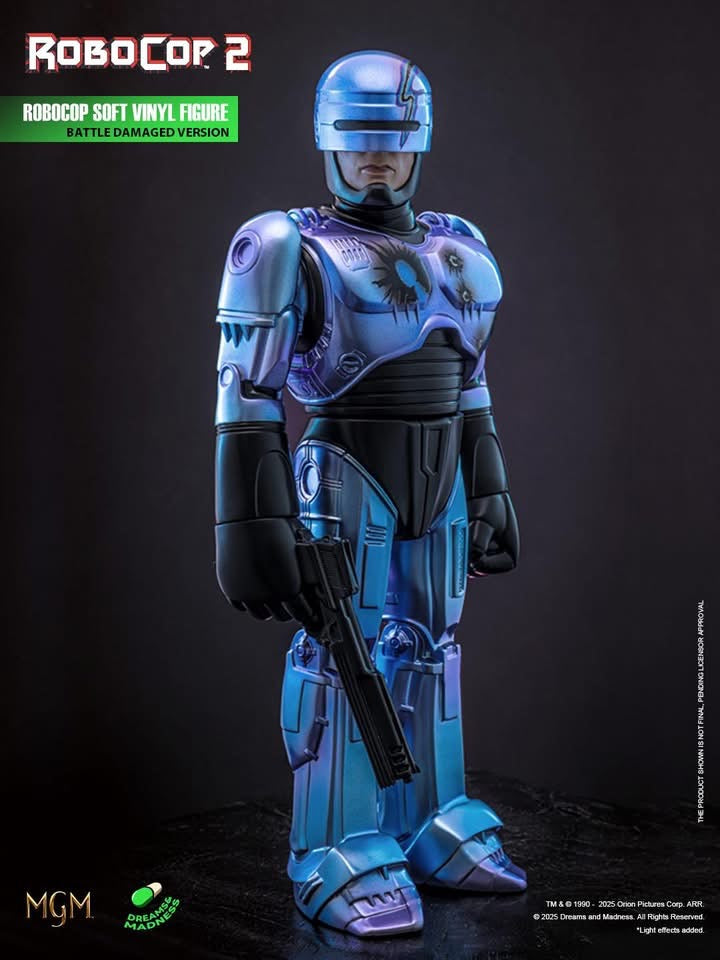 (Pre-order) Dreamsandmadness Robocop2 Battle Damaged Ver.