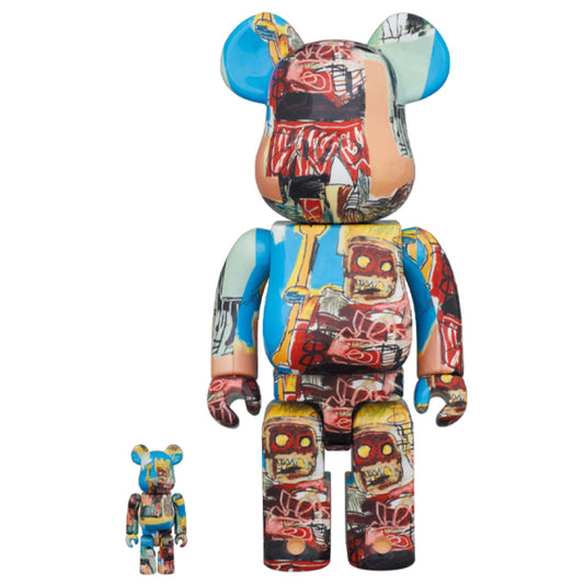 MEDICOM TOY BEARBRICK 100+400% JEAN MICHEL BASQUIAT #6