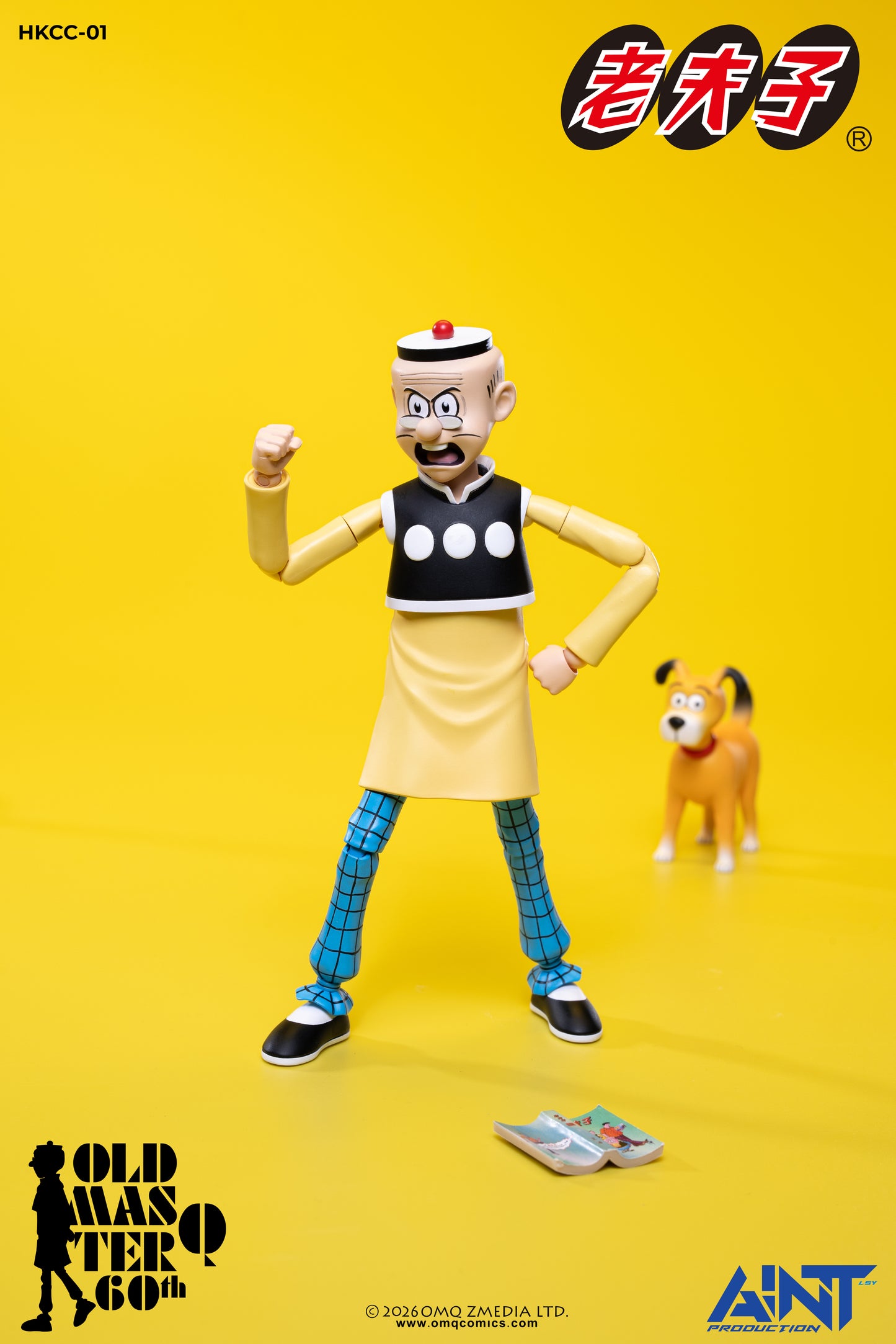 (Pre-order) AINT 老夫子 60週年紀念版可動人偶