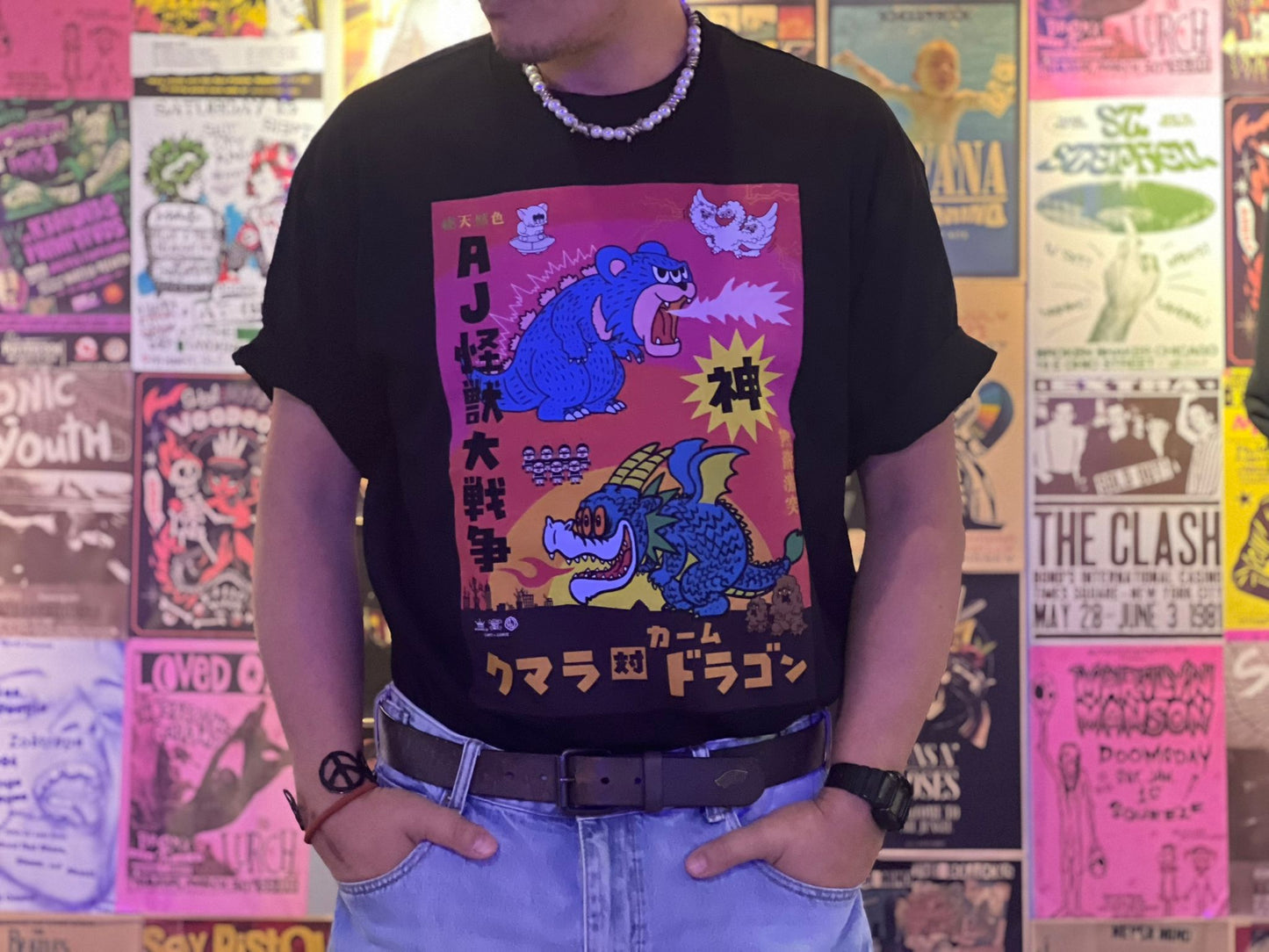 T-Shirt kumara VS  Calm Dragon カームドラゴン Limited Edition