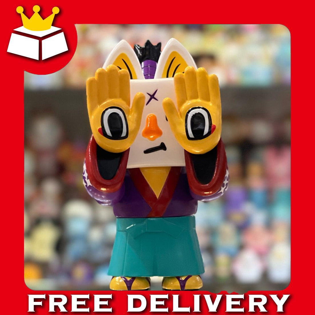 DEVILROBOTS TO-FU SAMURAI NIGIRI Purple